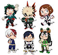 Smol Heroes by Saucy