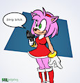 Amy's New Gun by alhedgehog