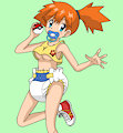 Misty the Diaper Model by Cyatommorrow