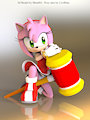 Amy with hammer