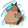 [YCH - ACrazyK9] Fatty Batch 1 - 1 by Ceowolf