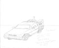 Delorean - Sketch