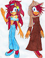 Flame as Princess Jasmine from Aladdin