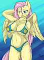 Fluttershy's New Bikini