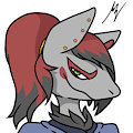 Raven Hairdo Test by DarkReynard