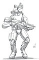 Comm ATTACK1942: Consortium Soldier