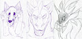 Feral Friday Sketches 9-15