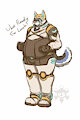 [Personal] Hunk/Reuben from Voltron by Ceowolf