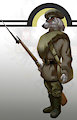 WW1 Doggos - Russian Borzoi