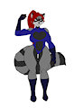 Raccoon Boobgirl