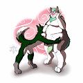 [CM - SkyWuffsky] Couples Commissions by Ceowolf