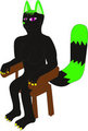 Kikir in a chair COLORED  by steveredd
