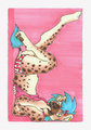 Hyena ACEO Postcard Pinup