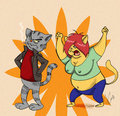 Fritz and wife by ShrewGirl