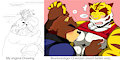 honey nipple lick by luckylegs