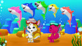 Lownleinhigh Dancing the Baby Shark by Lownleinhigh