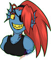 Undyne Sticker