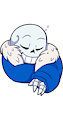 Sleepin Sans Gif