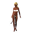 Rita the Halfling elf girl in 3D