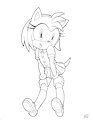 Amy Rose BTS by Bhawk