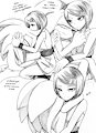 sonic and sarah doodles