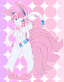 -COM- Nine Tailed Sylveon by GrimEV