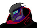 A turian by MidonaTenebrae
