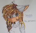 My persona/fursona(copic pencil)