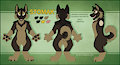Stomak Ref Sheet - GSD/Malamute vers.