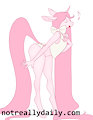 He's pink