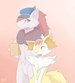 Zoroark and Braixen
