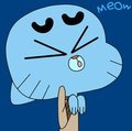 gumballs meow  by benthelittlesquirrel