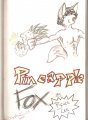 Pineapple Fox as Bruce Lee 