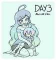 Frogtober Day 3 - Mother Frog by Shouk