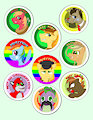 First Button Set! by Yiffox