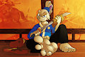 Usagi Paws (w/ variations) by 3rdHarleyJoe