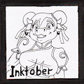 Inktober 2017 day 07 Chun Li Snow by MuQ