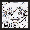 Inktober 2017 day 08 Happy chibi Snow by MuQ