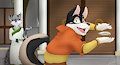 Air bender Fluitaire Gives The Cubs A Demonstration by Poulet7