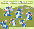 [Telegram Stickers] Luna Muenster