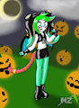 Halloween 2017 Zaki Dressed as Marina.