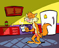 Eddie the Kitty - Juneduck21 Commission by mysteryman120