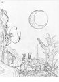 Starfall Hike Lineart- Patreon Artifact