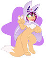-COM- Espeon Catvee by GrimEV