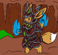 Frost mage eevee by Shinxtailes