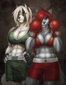 Luka and Elnora Two bad mutha-fuckin bitches! by cobra175