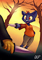 Knife Fight by DrumSkunk