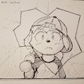 Inktober 10/12 - "shattered "