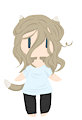 Chibi me(Blinking gif) by FluffButtowo