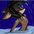 Night swim by SabrinaAndFriendsAU